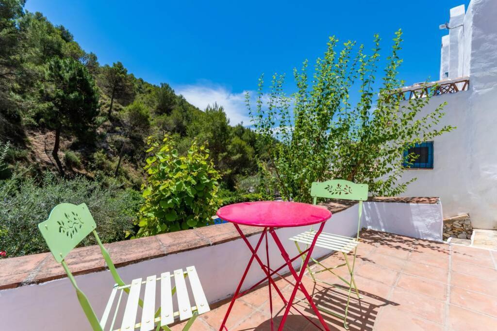 Casa Rosa, Con Encanto Y Piscina Climatizada Frigiliana Extérieur photo